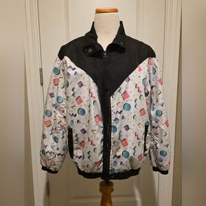 Vintage Geometric Pattern Jacket